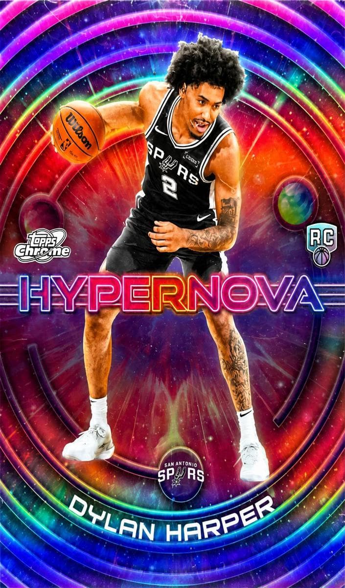 Dylan Harper 2025 topps Topps Cosmic Chrome