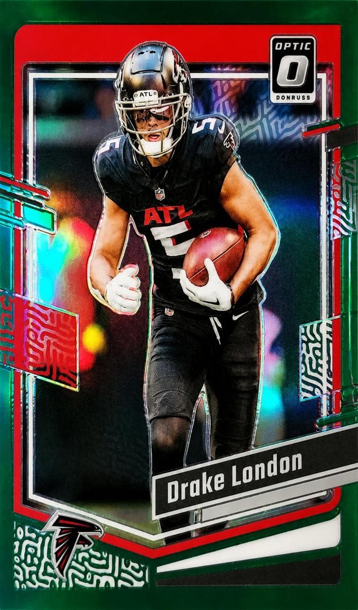 Drake London 2023 panini Donruss Optic