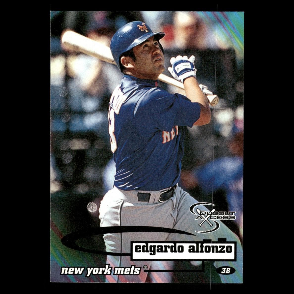 Edgardo Alfonzo 1998 panini Donruss Elite