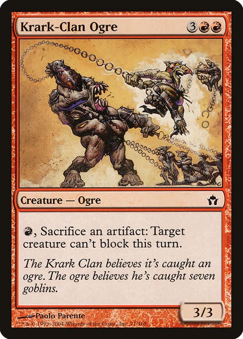 Krark-Clan Ogre 2004 Magic: The Gathering Fifth Dawn