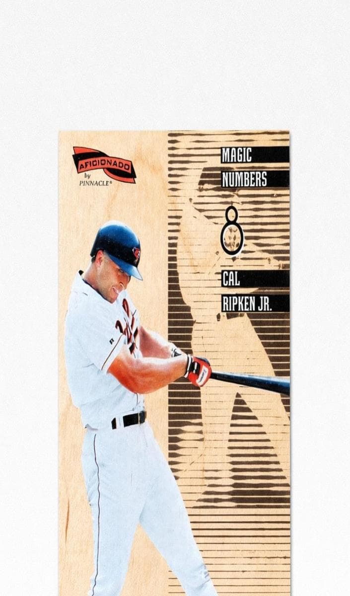 Cal Ripken Jr. 1996 unknown Pinnacle Aficionado