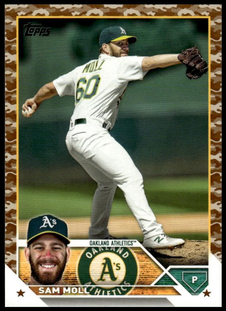 Sam Moll trading card