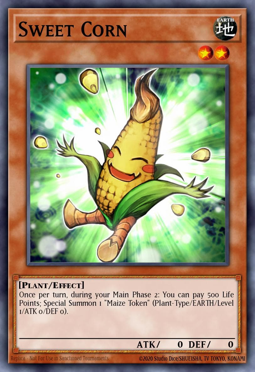 Sweet Corn 2012 Yu-Gi-Oh! Order of Chaos