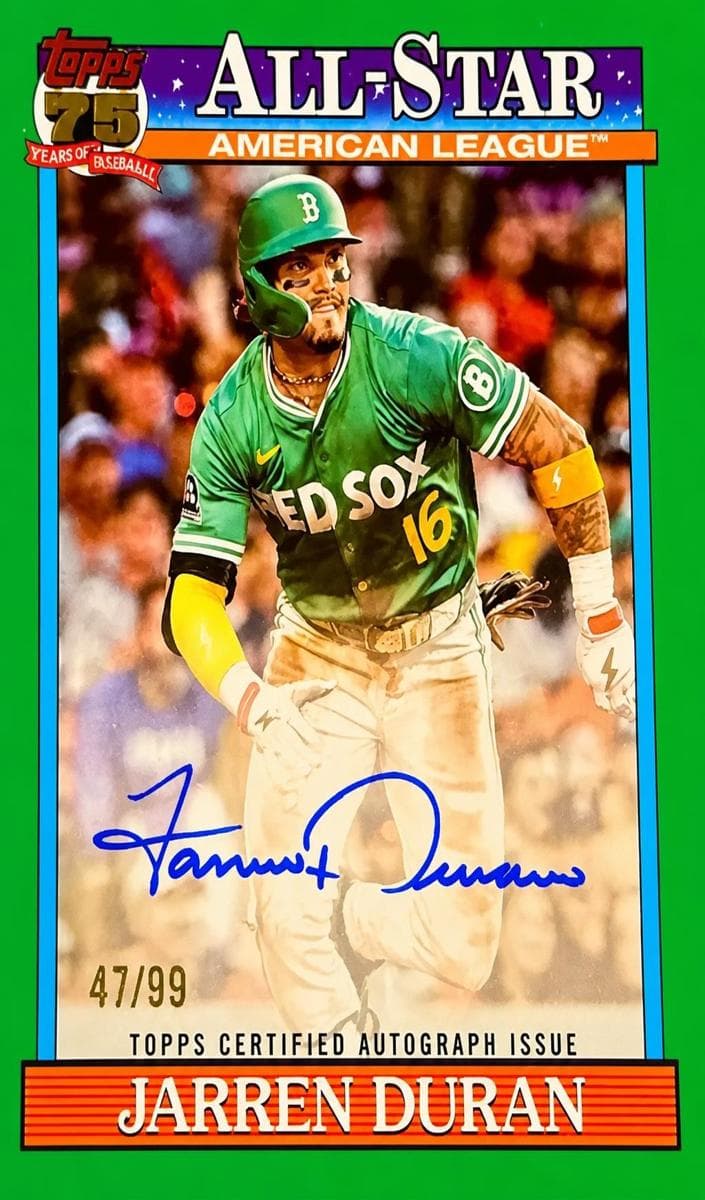 Jarren Duran #91as-jd