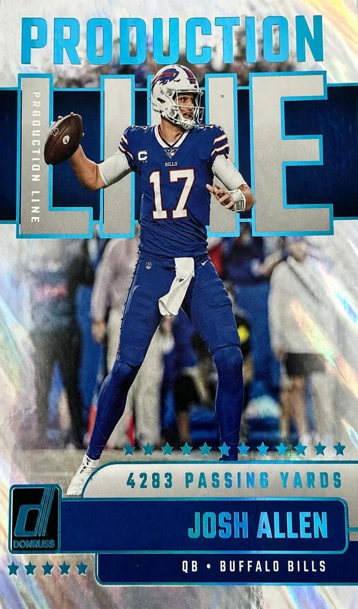 Josh Allen 2023 panini Panini Donruss