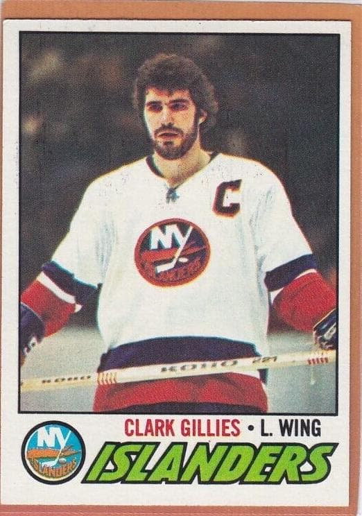 Clark Gillies 1977 topps Topps