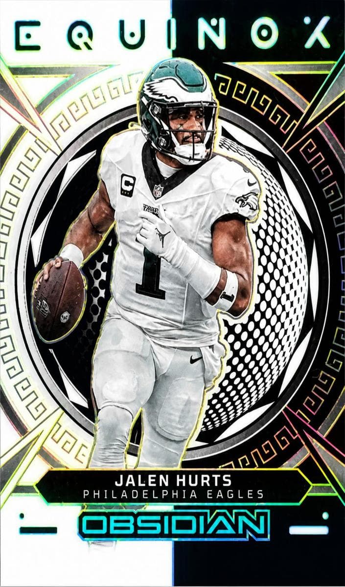 Jalen Hurts 2023 panini Panini Obsidian