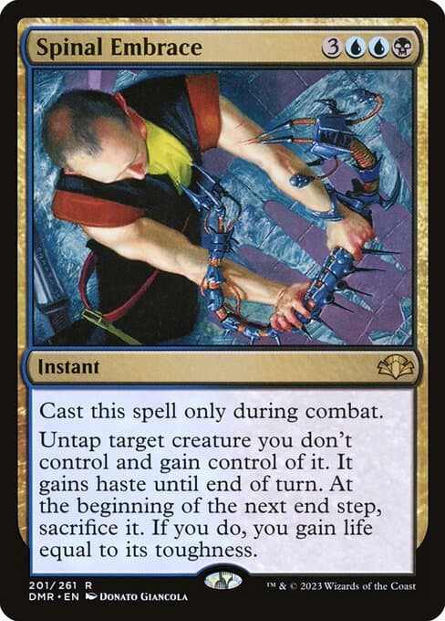 Spinal Embrace Magic: The Gathering Zendikar Rising Commander