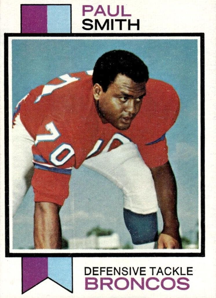 Paul Smith 1973 topps Topps