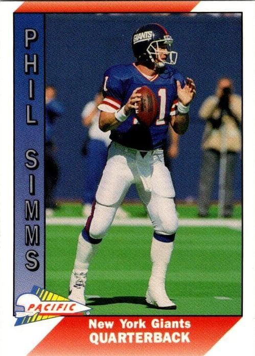 Phil Simms 1991 unknown Pacific