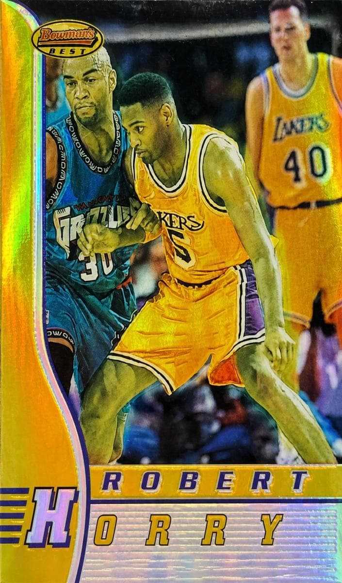Robert Horry 1996 unknown Bowman's Best