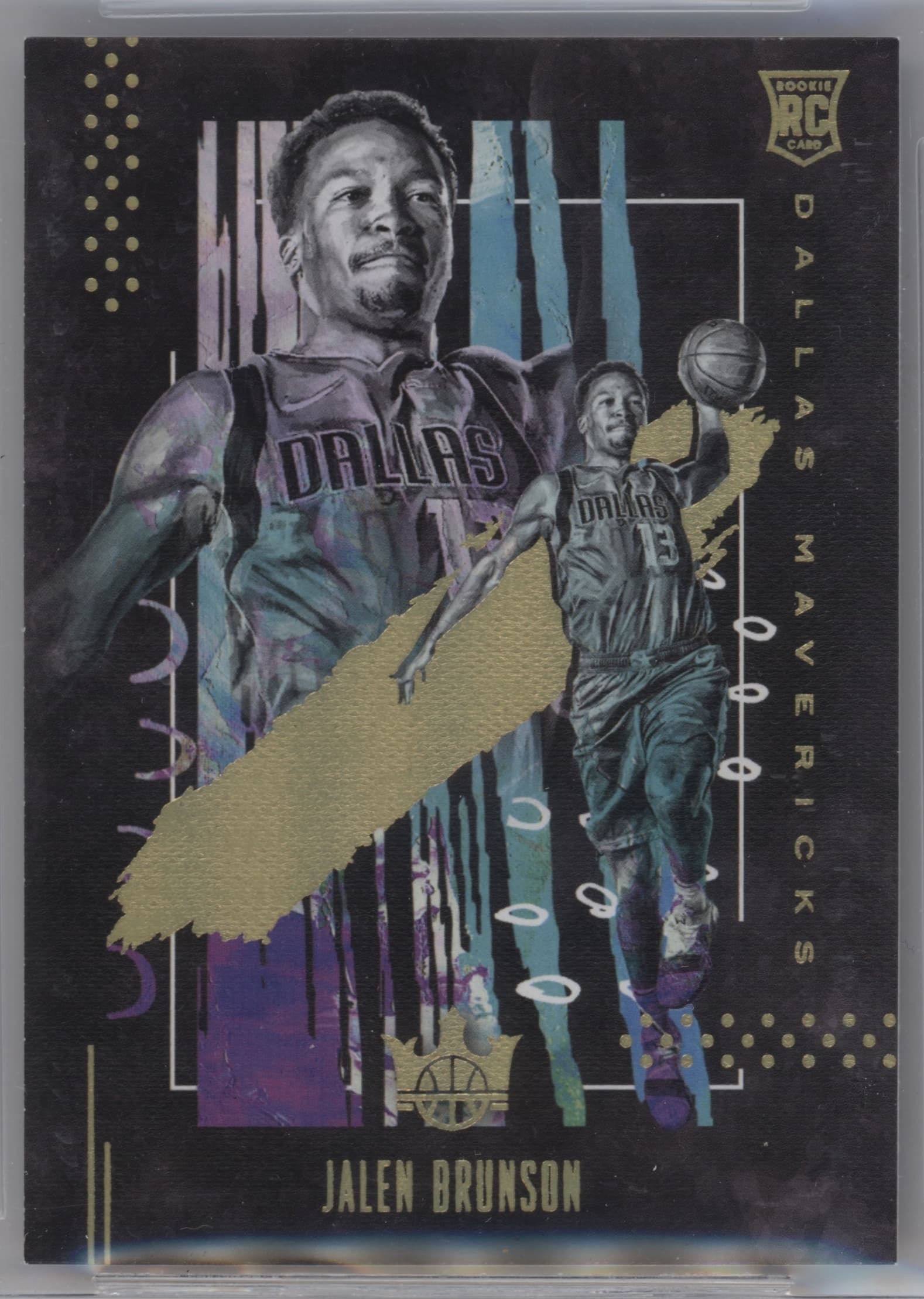 Jalen Brunson 2018 panini Court Kings
