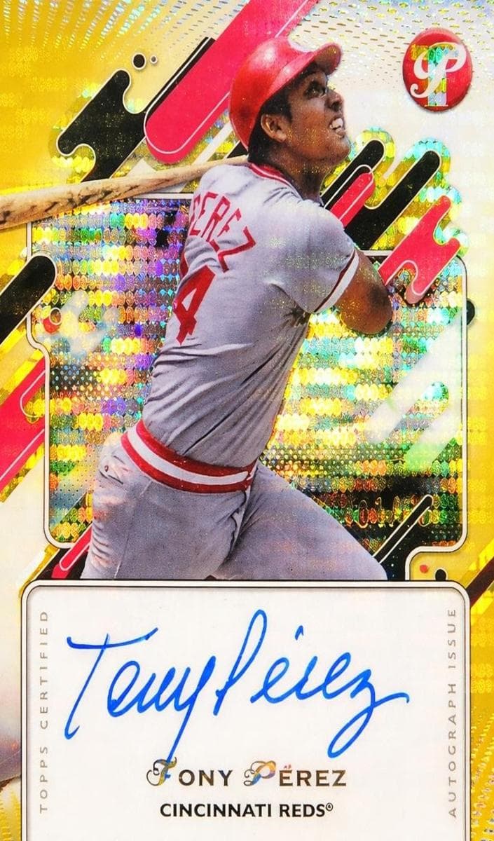 Tony Perez 2025 topps Topps Pristine