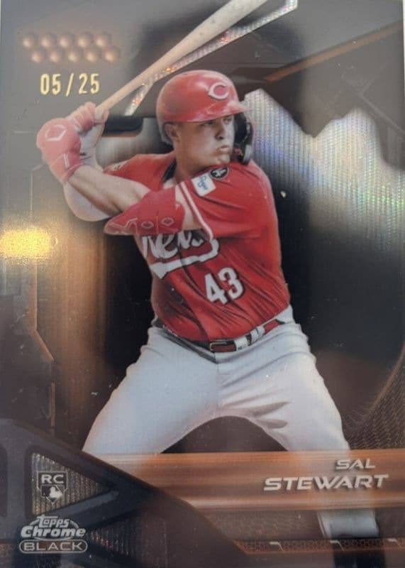 Sal Stewart trading card
