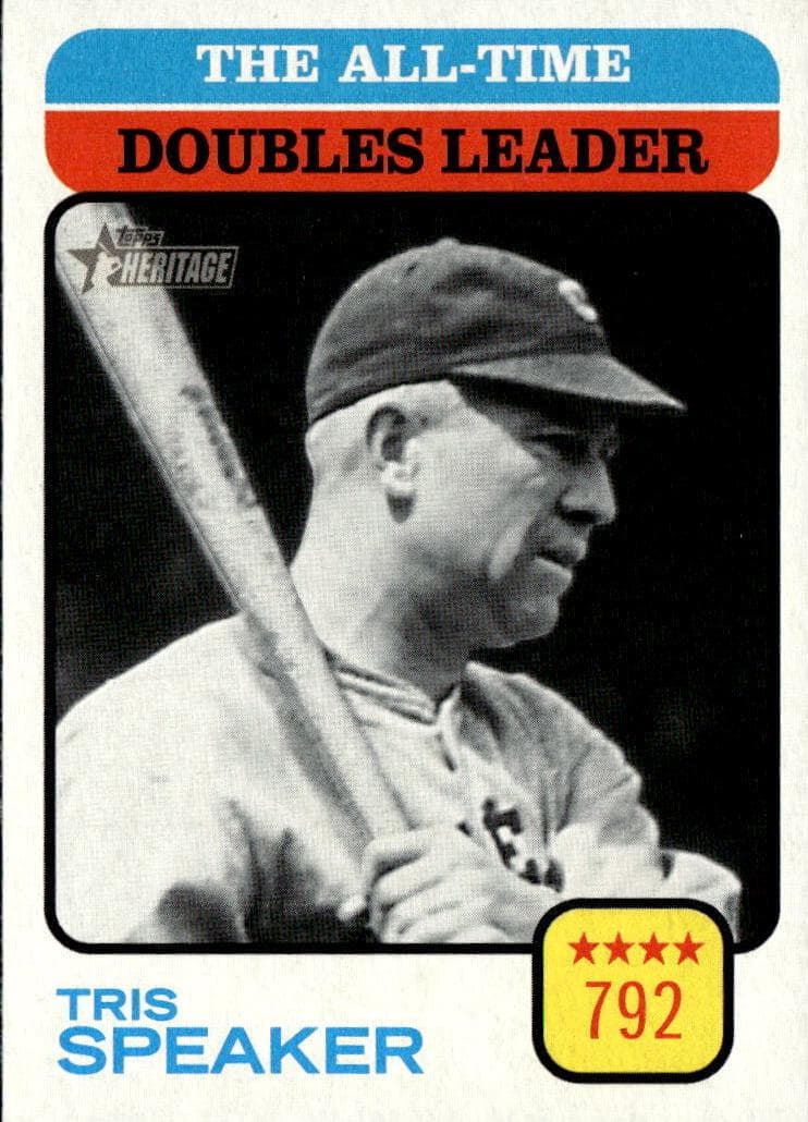 Tris Speaker 2022 topps Topps Heritage