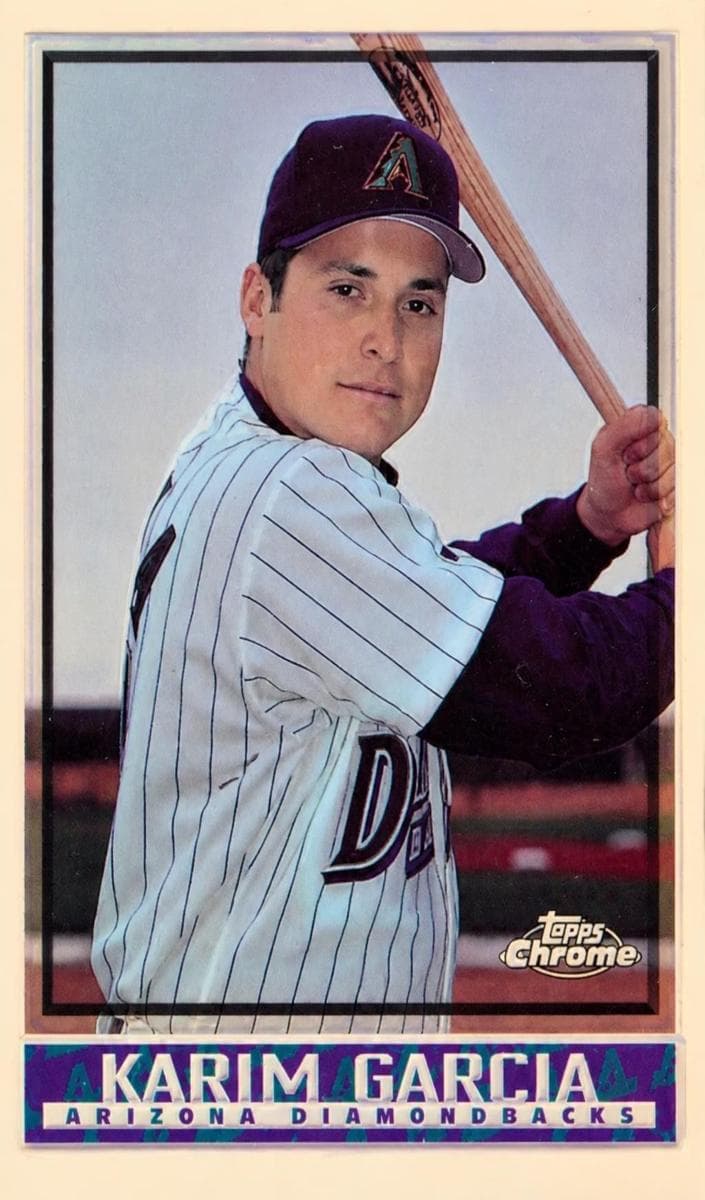 Karim Garcia 1998 topps Topps Chrome
