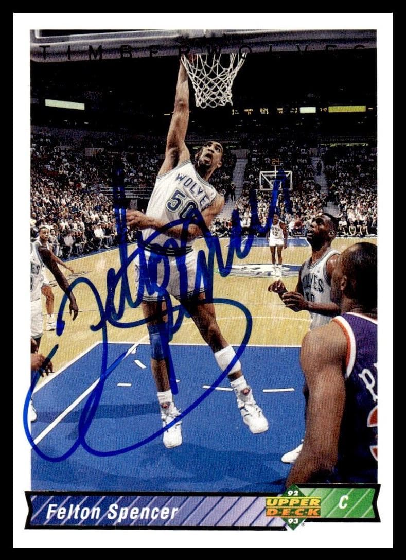 Felton Spencer 1992 upper-deck Upper Deck