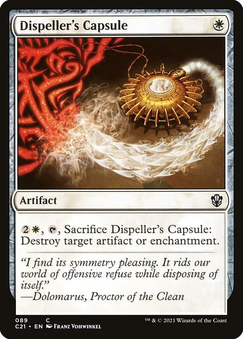 Dispeller's Capsule 2008 Magic: The Gathering Shards of Alara