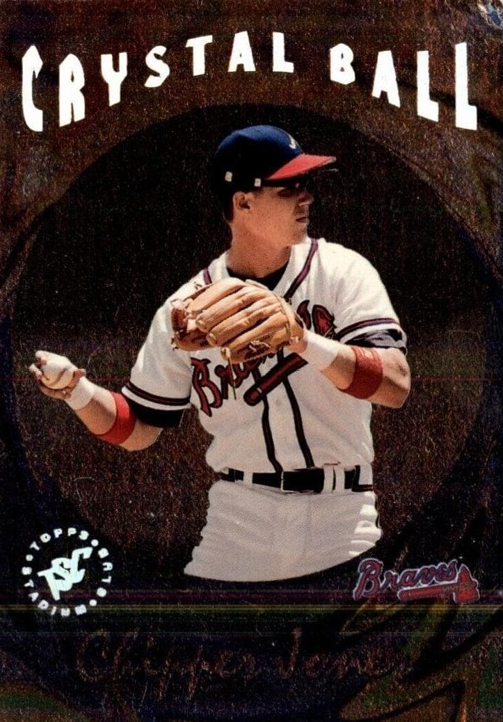 Chipper Jones 1995 unknown Stadium Club