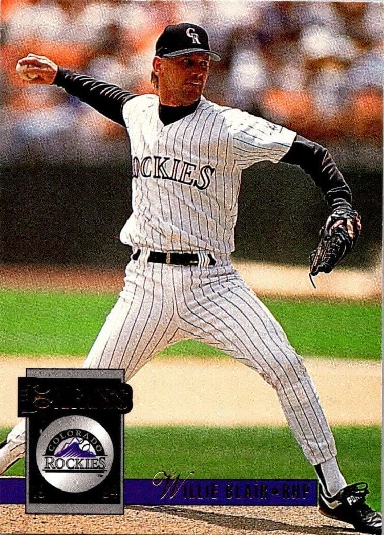 Willie Blair 1994 panini