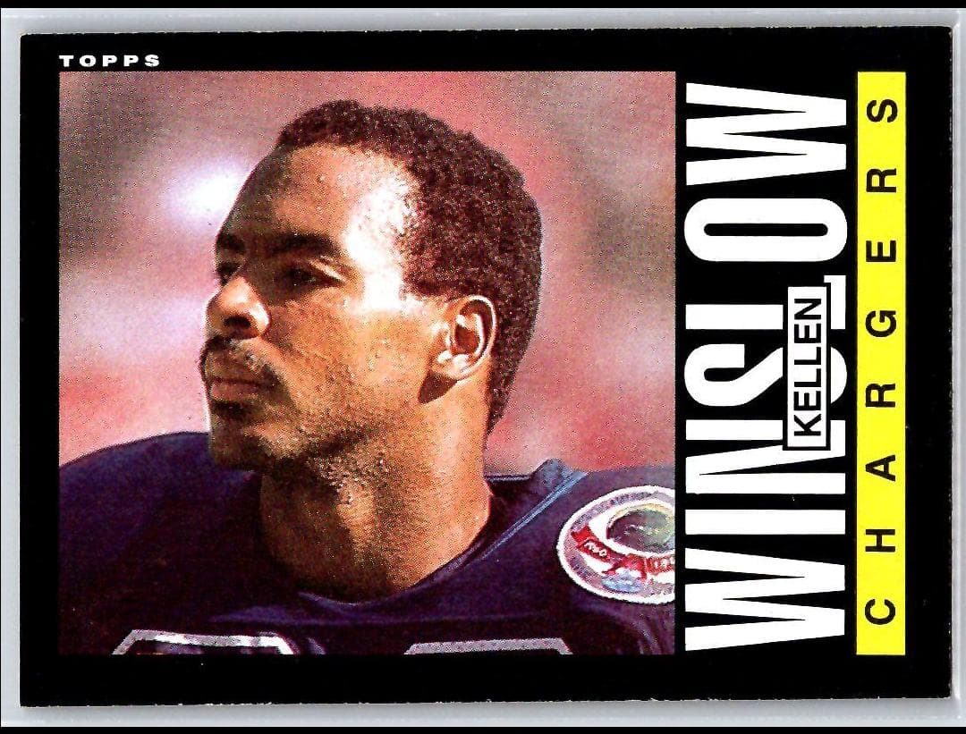 Kellen Winslow 1985 topps Topps