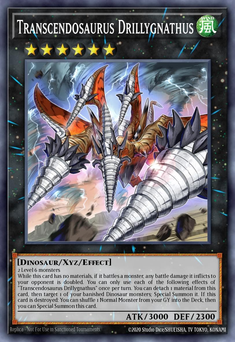 Transcendosaurus Drillygnathus #WISU-EN005
