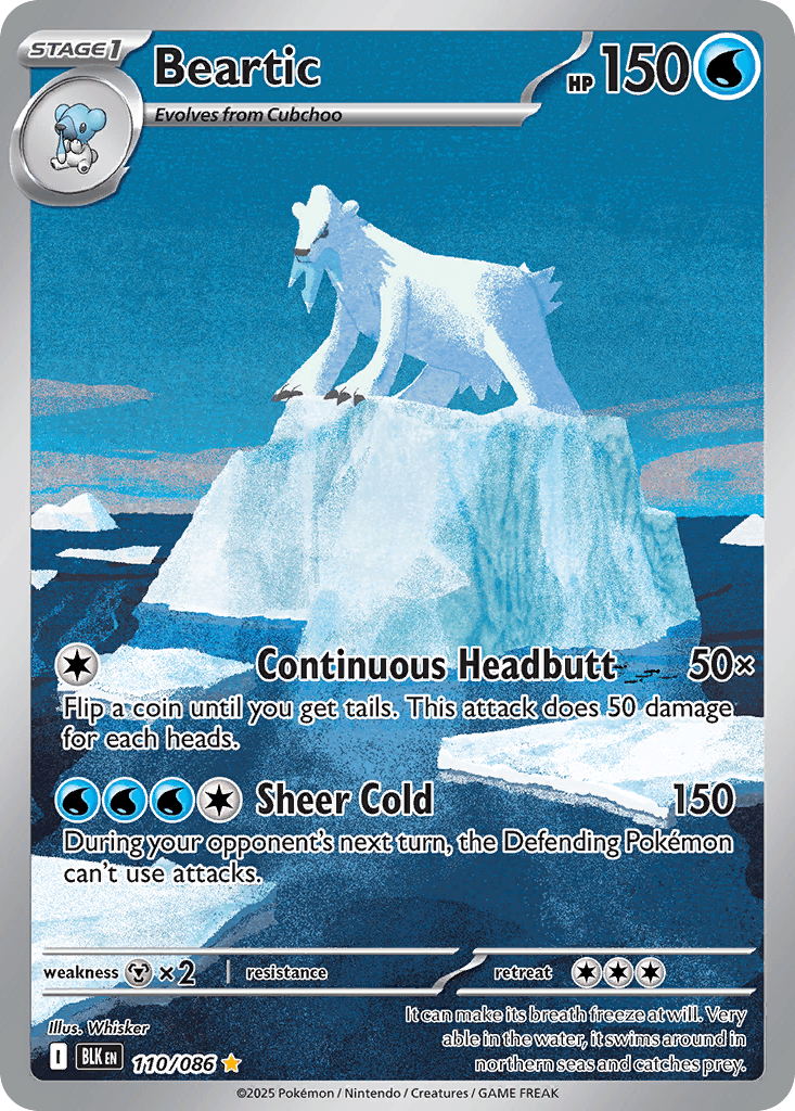 Beartic 2020 Pokemon
