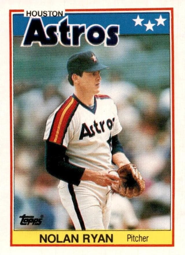 Nolan Ryan 1988 topps Uk Minis