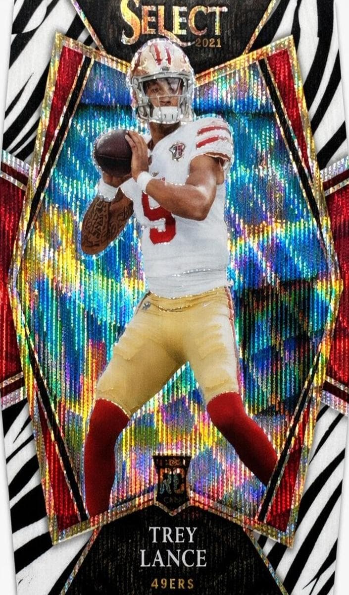 Trey Lance 2021 panini