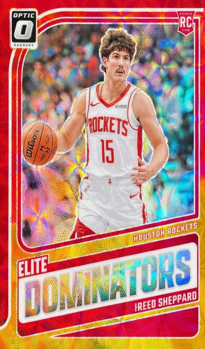 Reed Sheppard 2024 panini Donruss Optic