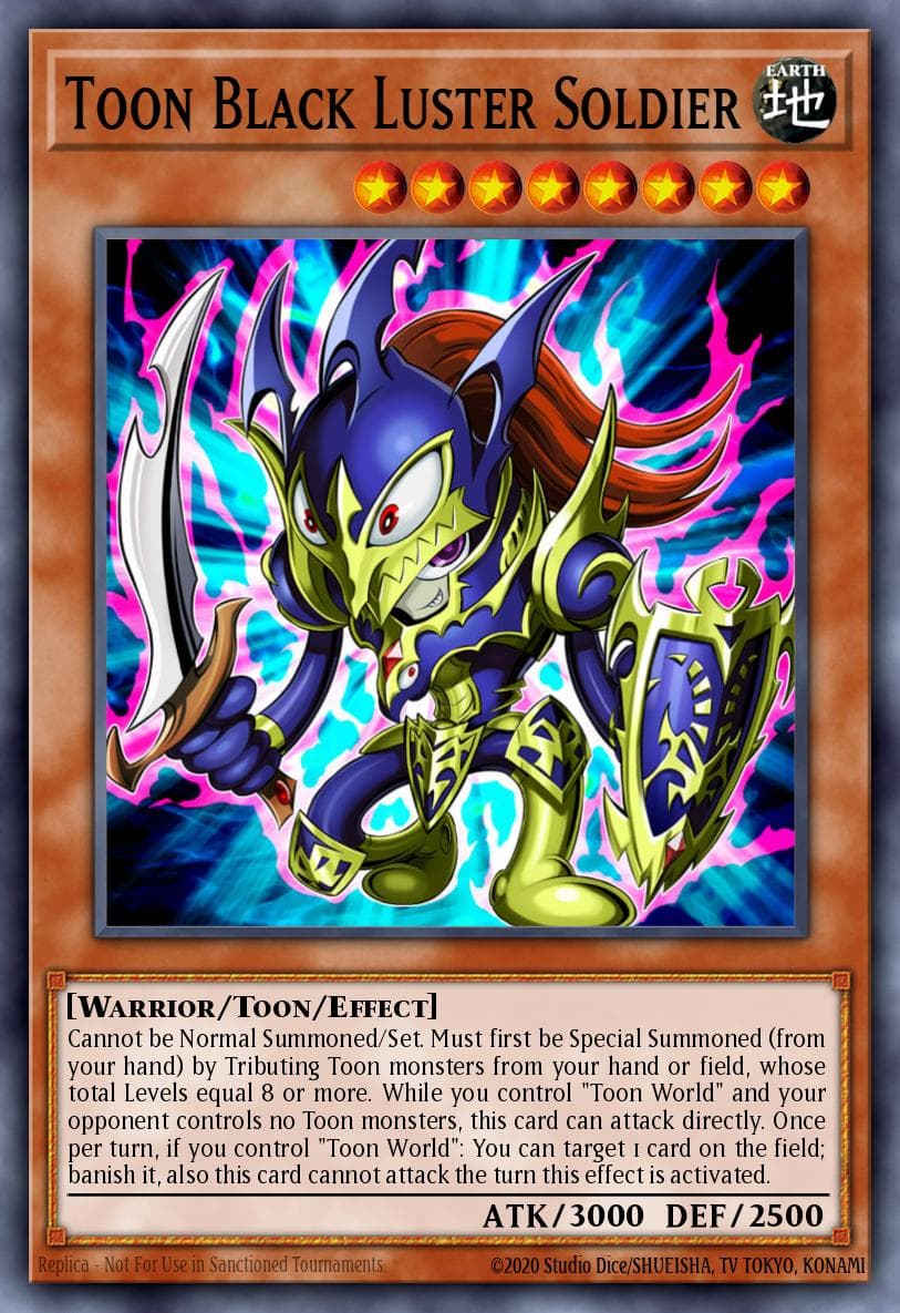 Toon Black Luster Soldier #TOCH-EN001