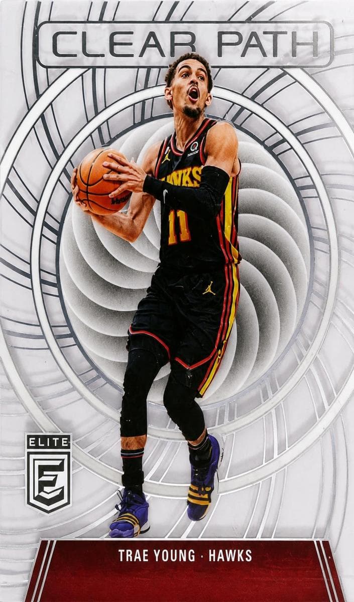 Trae Young 2023 panini Donruss Elite