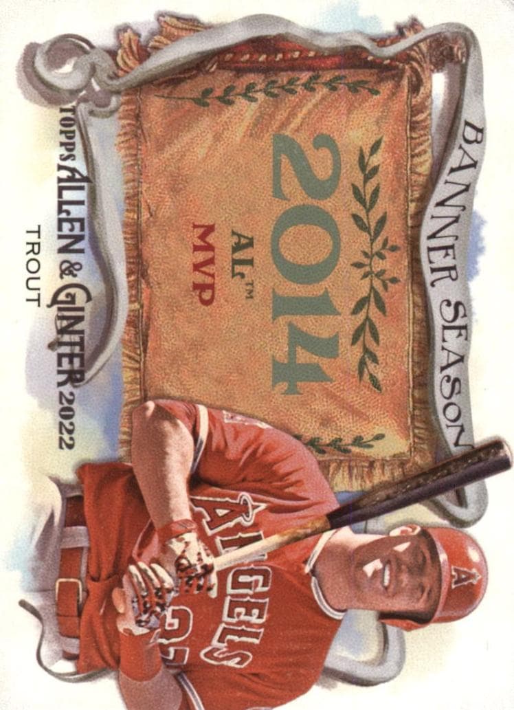 Mike Trout 2022 topps Topps Allen & Ginter