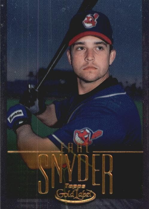 Earl Snyder 2002 topps Gold Label
