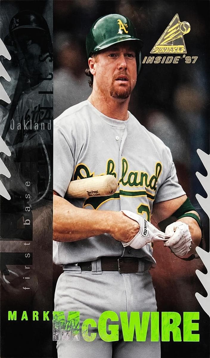 Mark McGwire 1997 unknown Pinnacle Inside