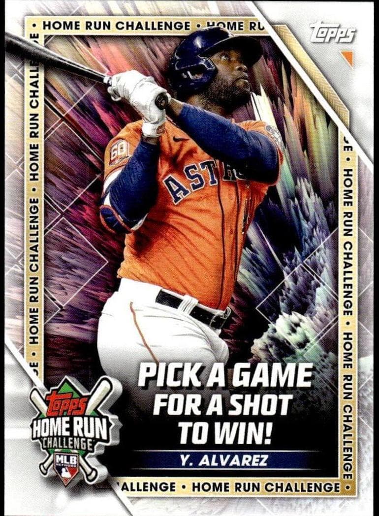 Yordan Alvarez 2023 topps Topps