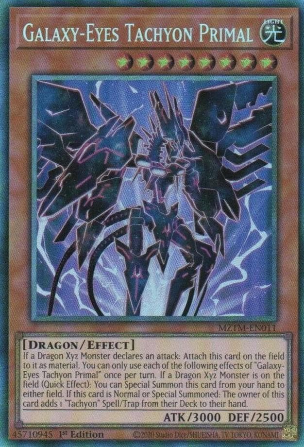 Galaxy-Eyes Tachyon Primal 2025 Yu-Gi-Oh!