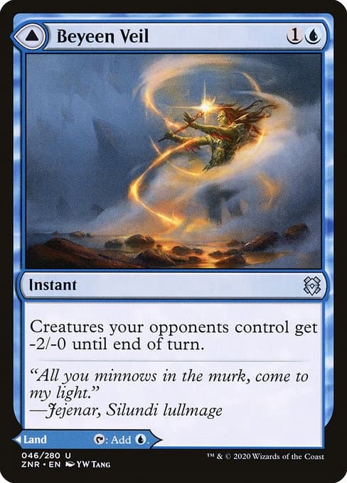 Beyeen Veil & Beyeen Coast 2020 Magic: The Gathering Zendikar Rising