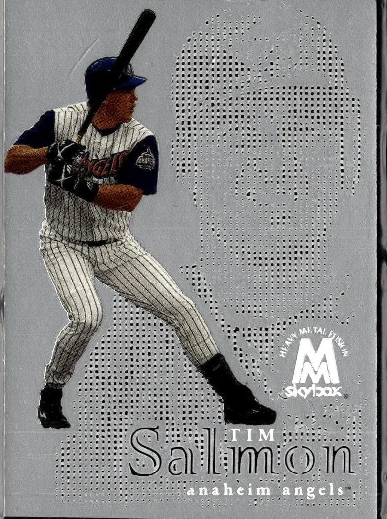 Tim Salmon 1999 fleer SkyBox Molten Metal
