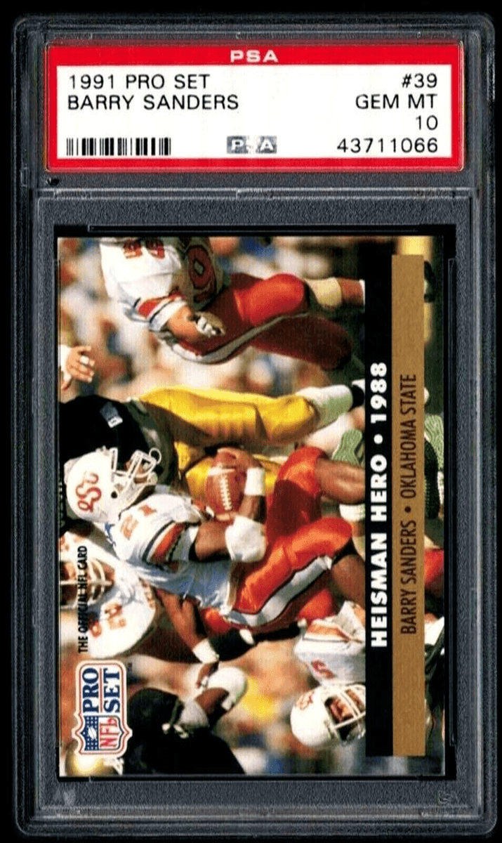 Barry Sanders 1991 unknown