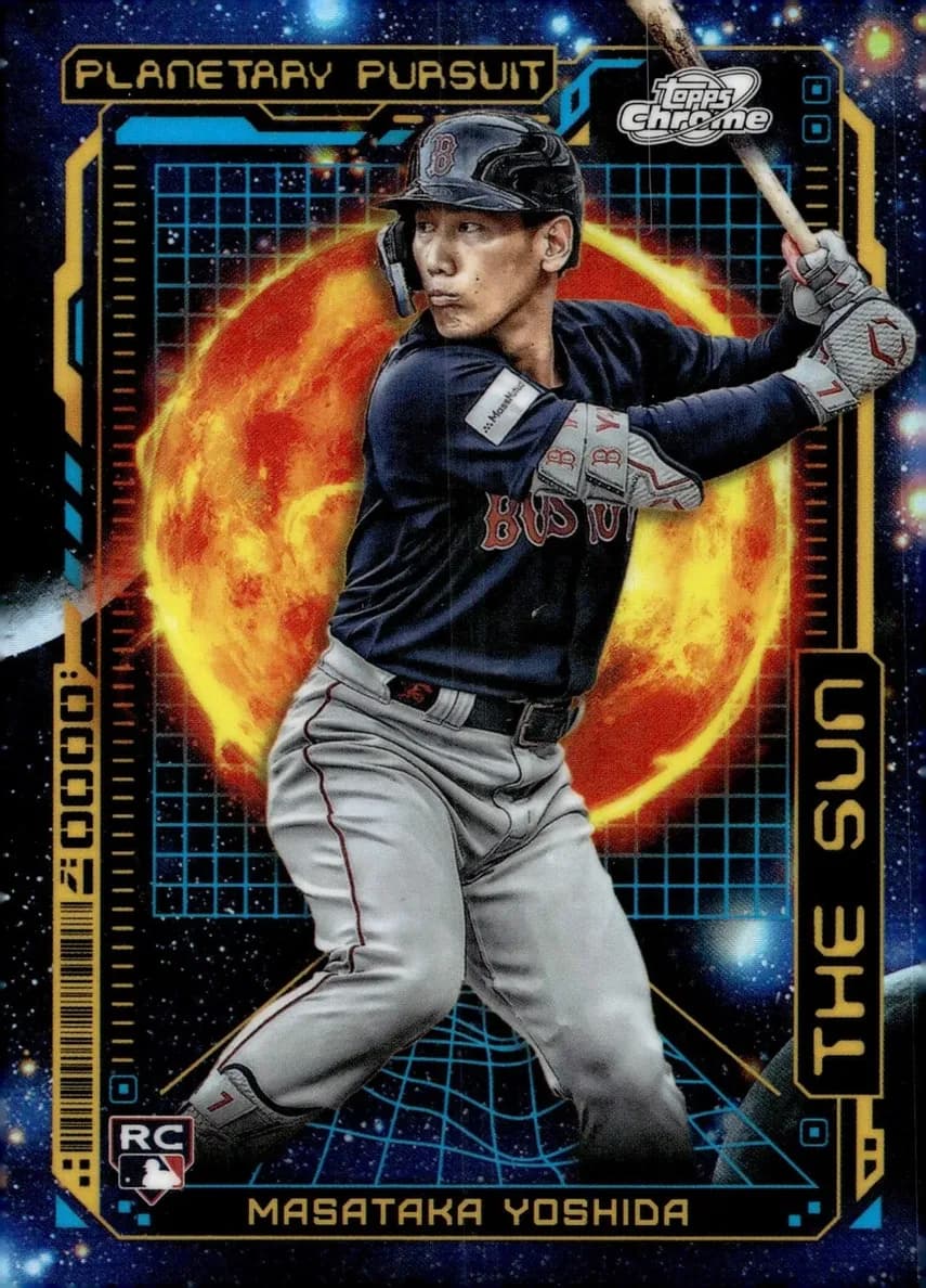 Masataka Yoshida 2023 topps Topps Cosmic Chrome
