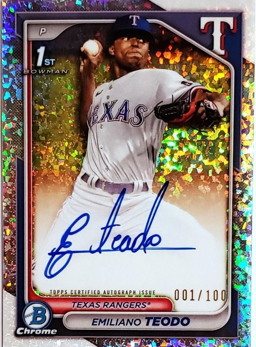 Emiliano Teodo trading card