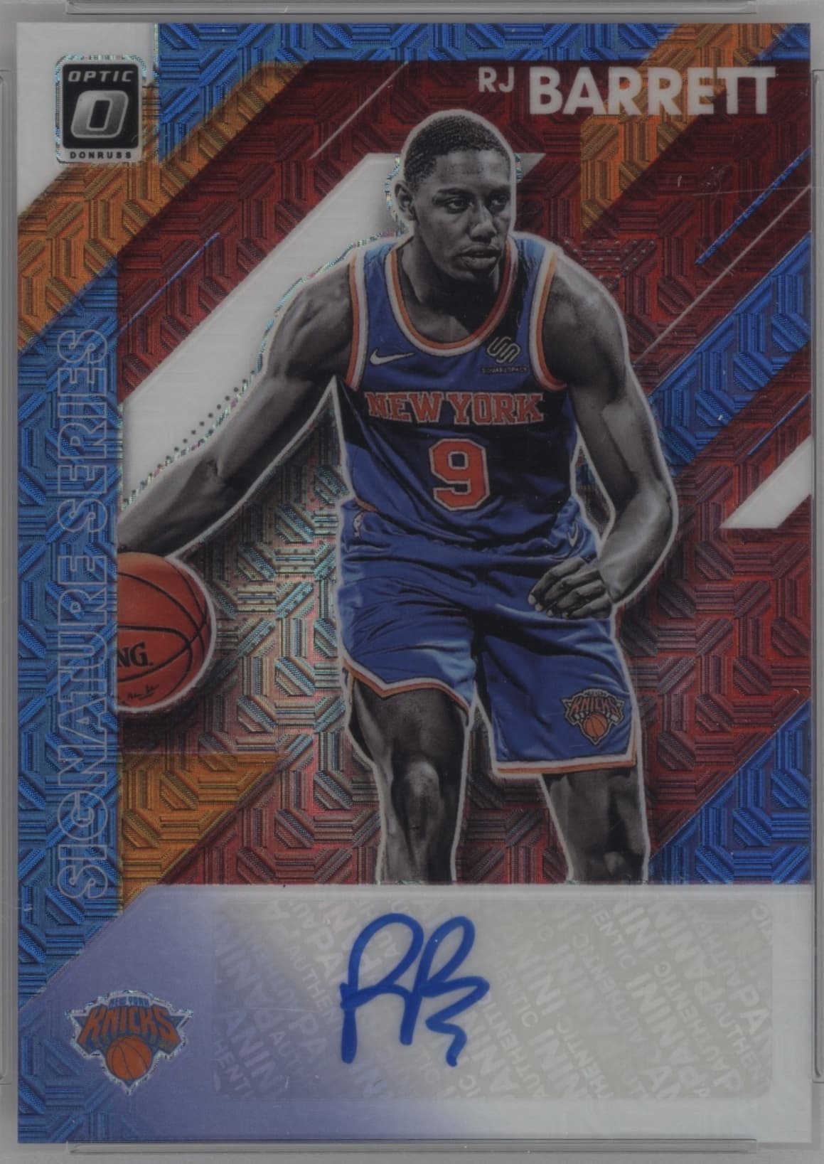 RJ Barrett 2019 panini Donruss Optic
