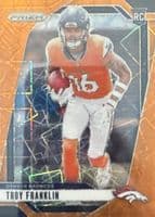 Troy Franklin 2024 panini Prizm Black & White Checker