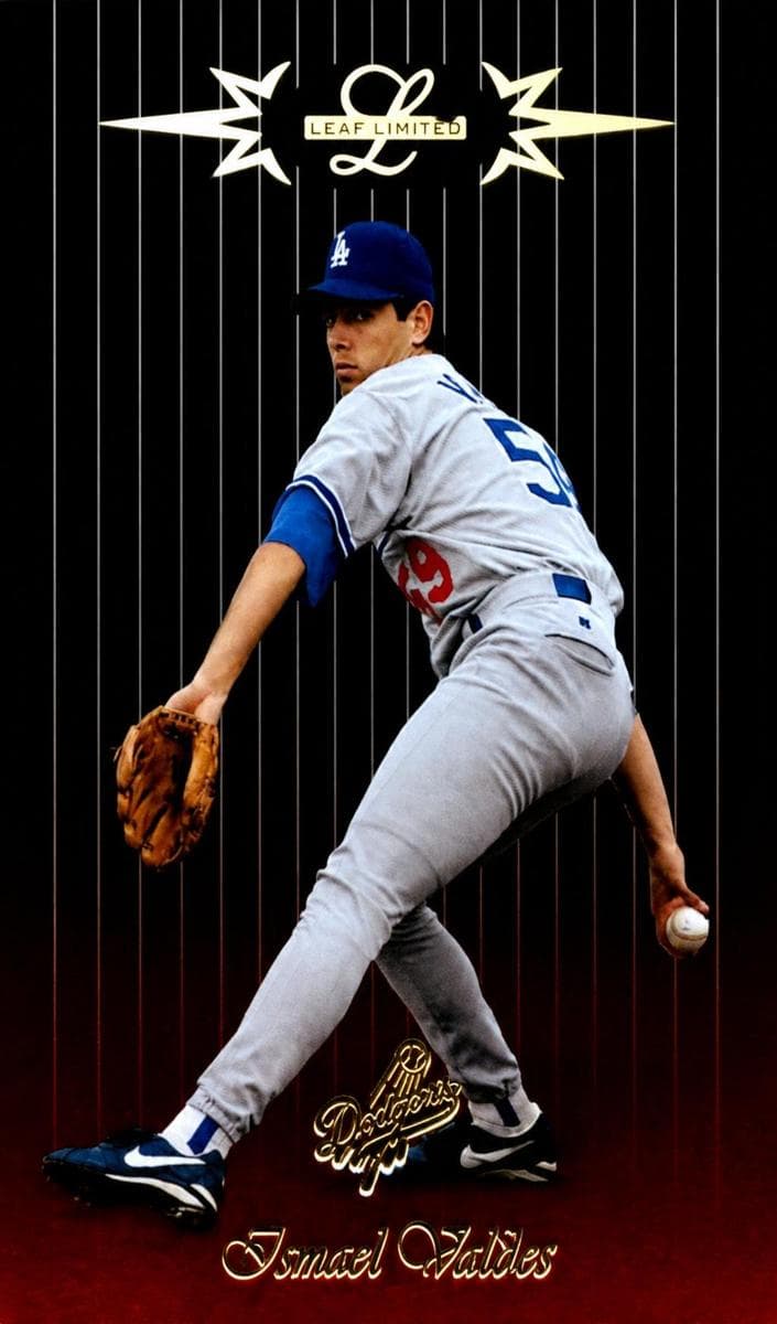 Ismael Valdes 1996 leaf Leaf Limited