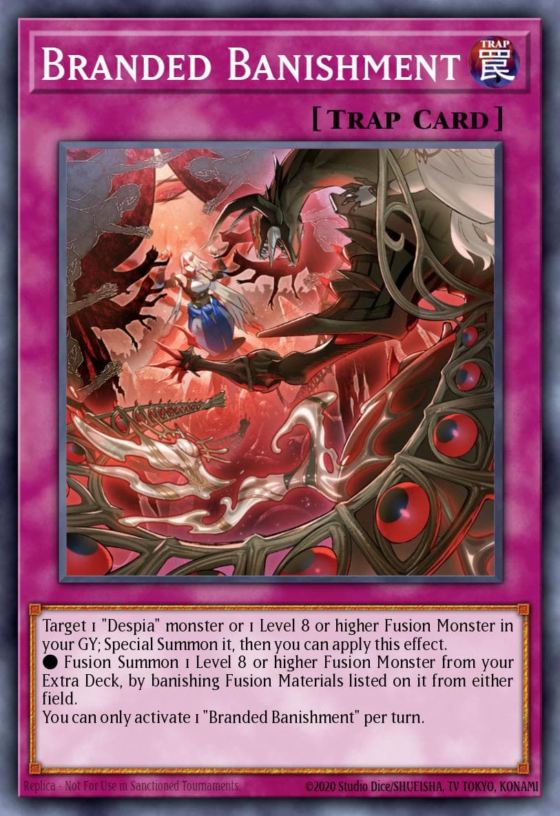 Branded Banishment 2025 Yu-Gi-Oh! Chronicles Deck: The Fallen & The Virtuous