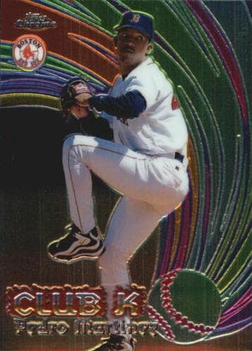 Pedro Martinez 1999 topps Topps Chrome
