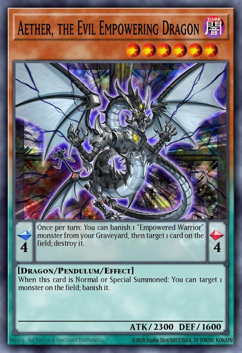 Aether, the Evil Empowering Dragon #CT13-EN011