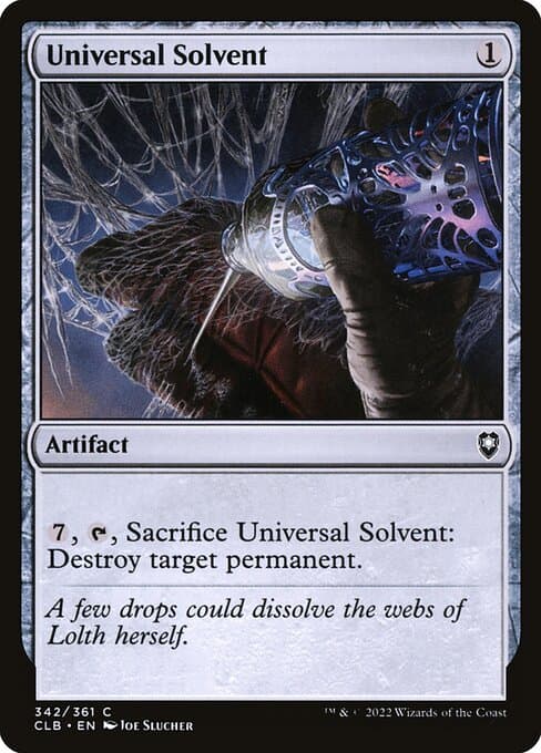 Universal Solvent 2022 Magic: The Gathering Commander Legends: Battle for Baldur's Gate