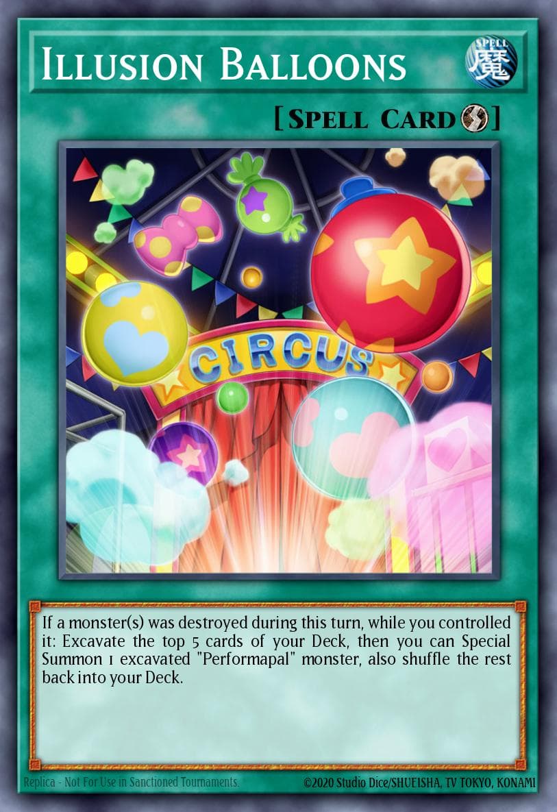 Illusion Balloons 2015 Yu-Gi-Oh! Star Pack ARC-V